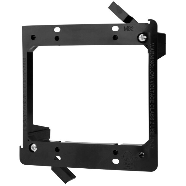 Main product image for DataComm 60-0022-S Dual Gang Low Voltage Mounting 261-506